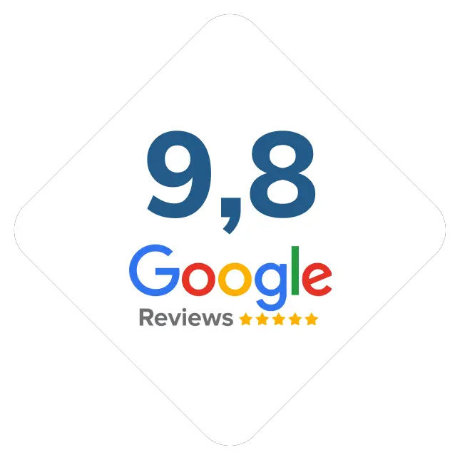 Google reviews score - Arjen Hanssen